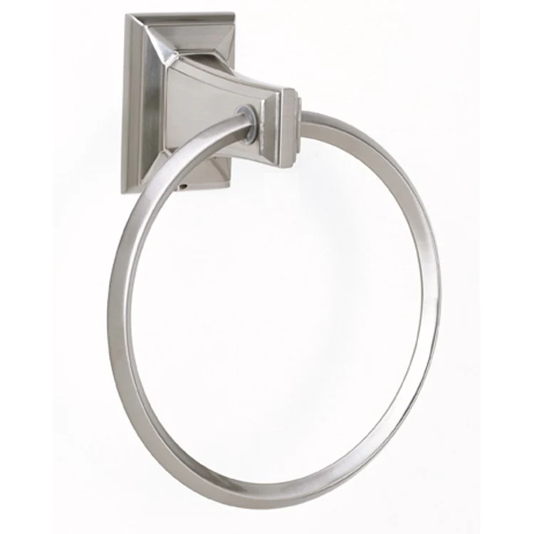 Towel Ring Geometric Bath 6 Inch Bronze Brass 3-1/4 Inch - Frankwebs