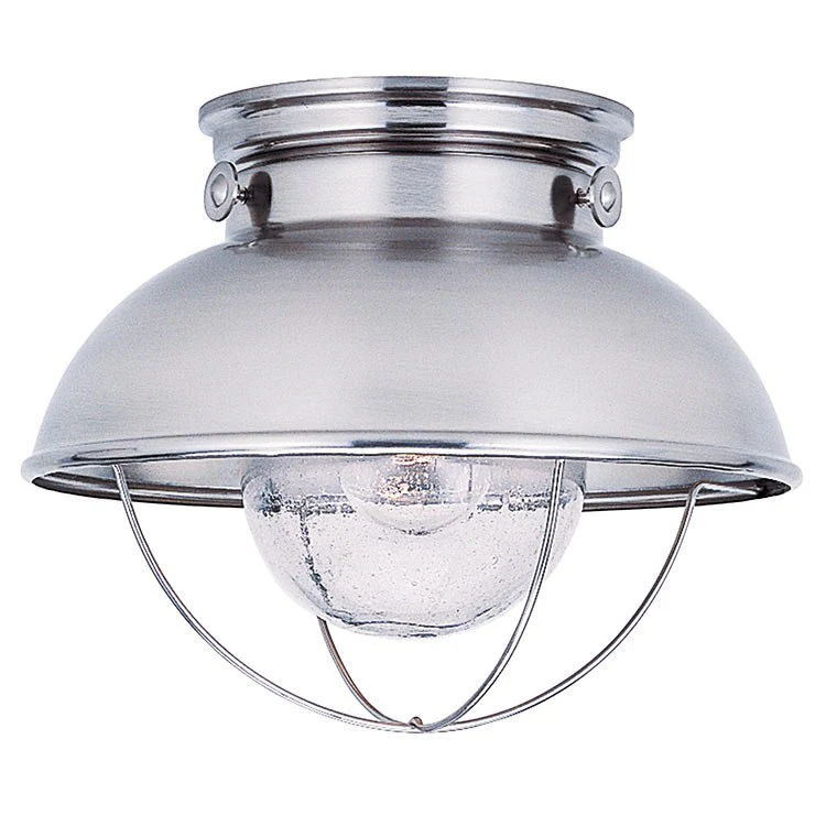 Sebring Single-Light Outdoor Flush Mount Ceiling Fixture - Frankwebs