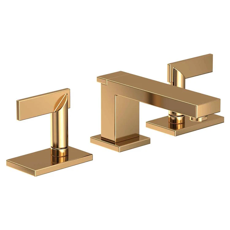 Lavatory Faucet Metro Widespread 8 to 20 Inch Spread 2 Lever ADA Antique Nickel 1.2 Gallons per Minute Brass Spout Height 2-1/2 Inch - Frankwebs