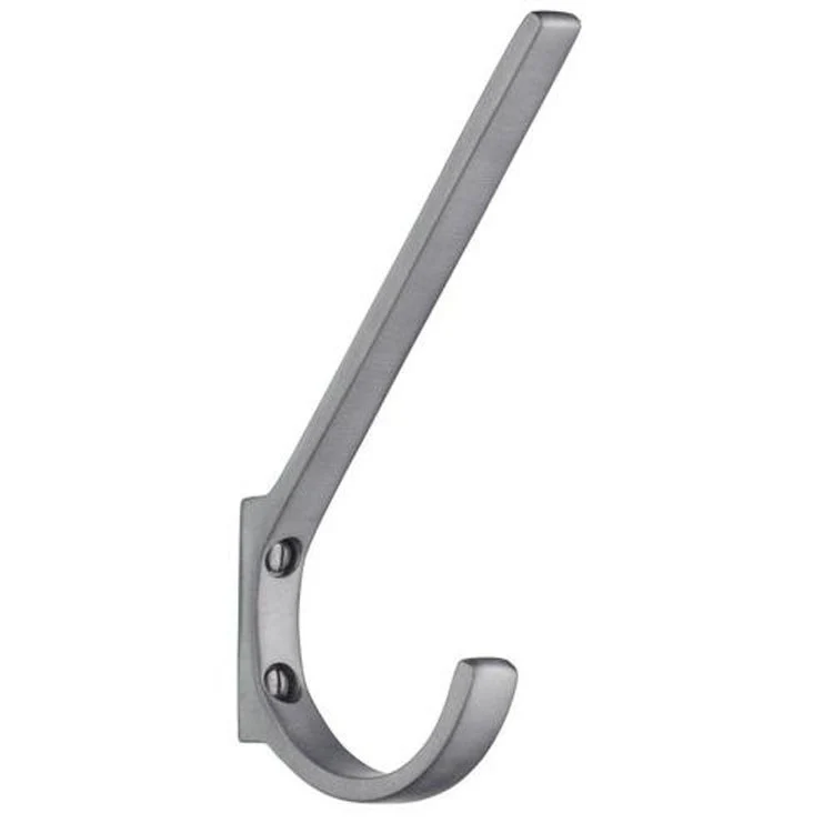 Coat Hook Single Polished Chrome 6 Inch 2-3/4 Inch Wall Mount Brass - Frankwebs