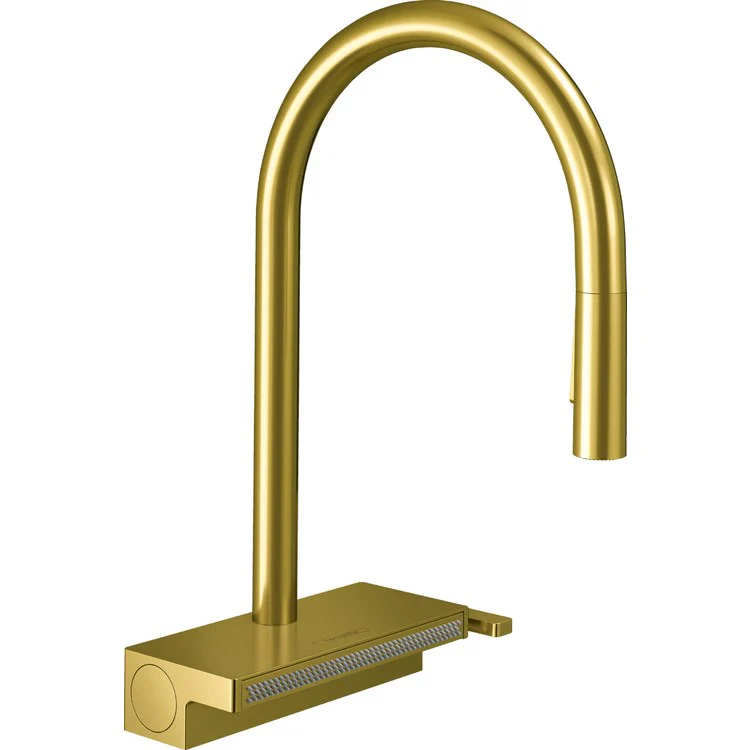 Kitchen Faucet Aquno Select 1 Lever Matte Black Pull Down 3 Function Gooseneck 150 Degree Swivel 1.75 Gallons per Minute - Frankwebs