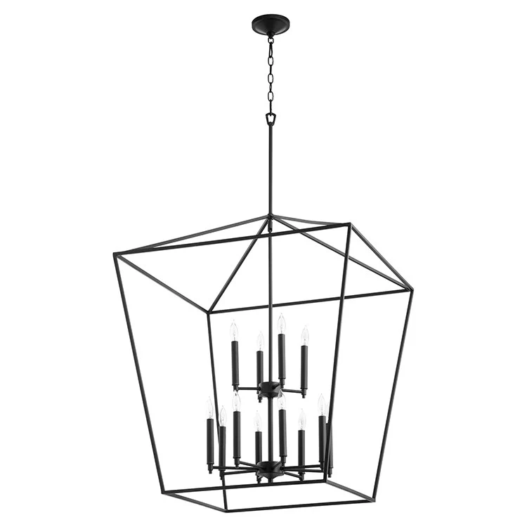 Gabriel Twelve-Light Two-Tier Foyer Pendant - Frankwebs