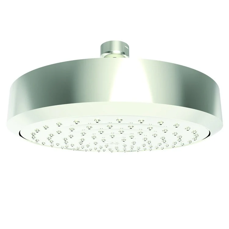 Showerhead Newport Bath 1 Function French Gold PVD 5-15/16 Inch 1.8 Gallons per Minute Rubber NZL - Frankwebs