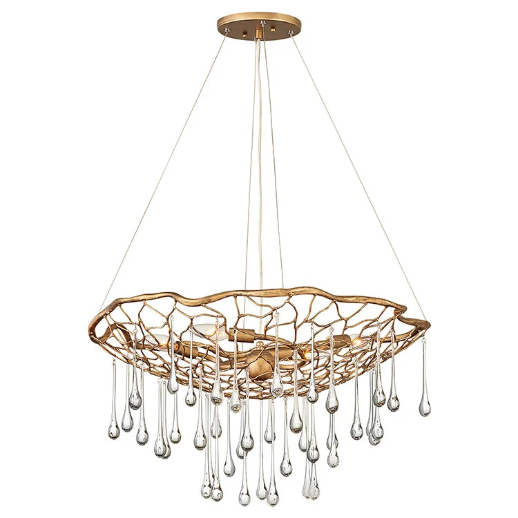 Laguna Four-Light Medium Chandelier by Lisa McDennon - Frankwebs