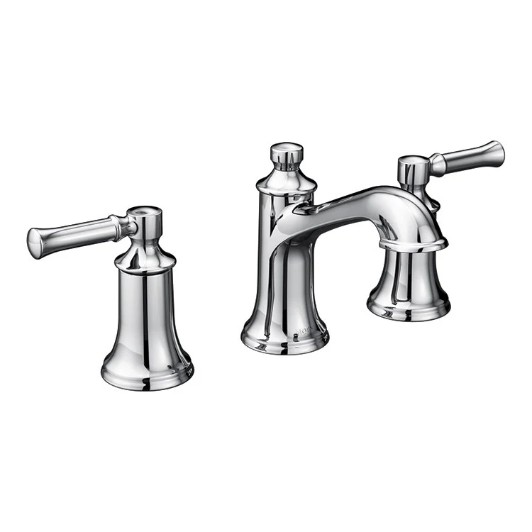 Dartmoor Two-Handle Widespread Bathroom Faucet with Drain - Frankwebs