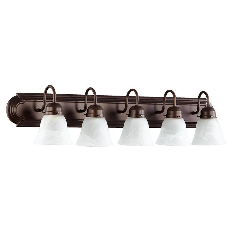 Signature Five-Light Bathroom Vanity Fixture - Frankwebs