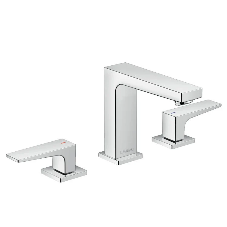 Metropol 110 Two Handle Widespread Bathroom Faucet with Pop-Up Drain - Frankwebs