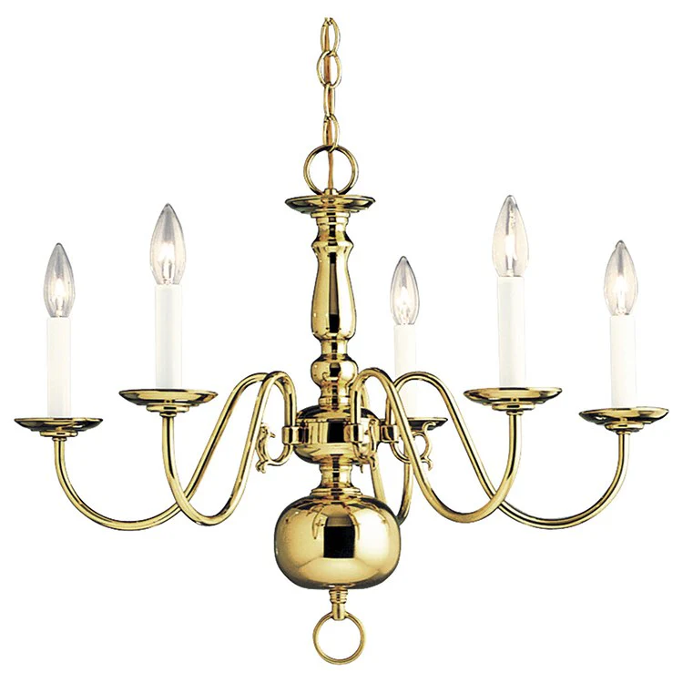 Americana Five-Light Chandelier - Frankwebs