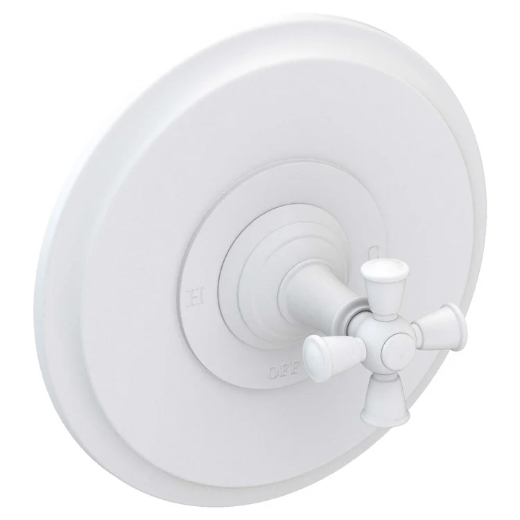 Pressure Balance Valve Trim Aylesbury Round 1 Cross Antique Copper ADA Depth 4 Inch - Frankwebs