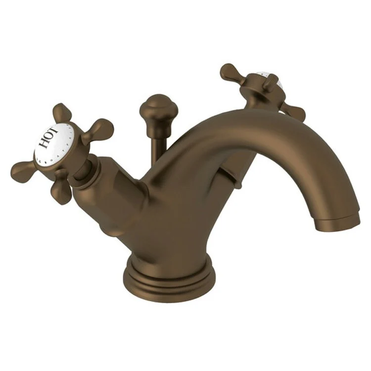 Lavatory Faucet Edwardian 2 Cross Polished Nickel 1.2 Gallons per Minute Fixed Spout - Frankwebs