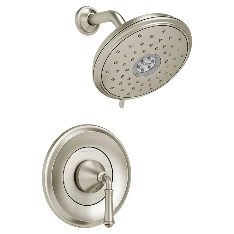 Delancey Pressure Balance Shower Valve Trim with Cartridge and Water-Saving Shower Head - Frankwebs