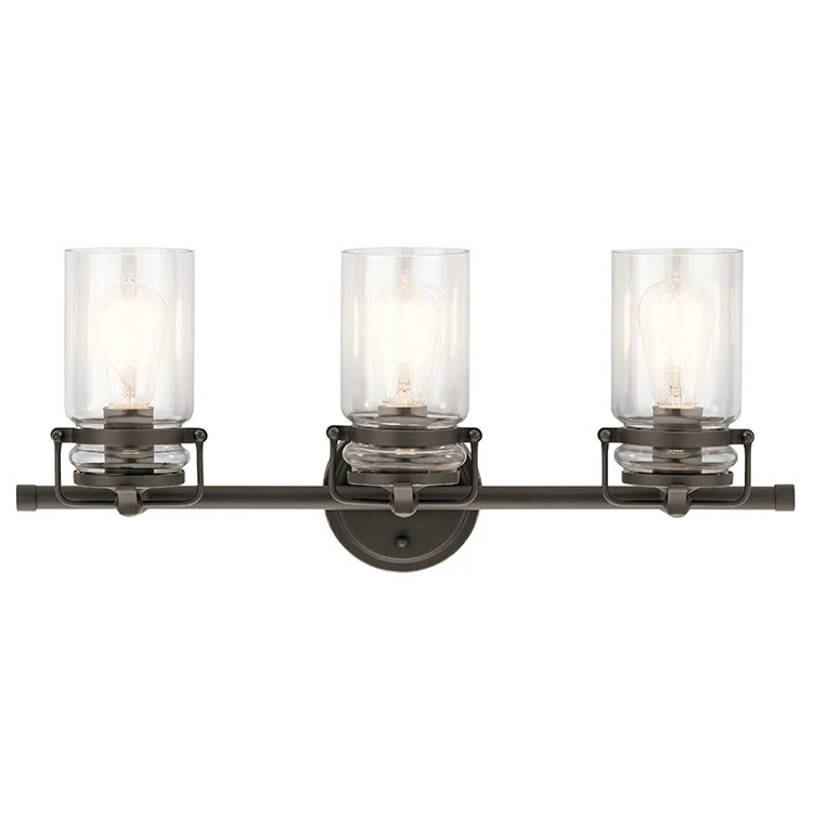 Brinley Three-Light Bathroom Vanity Fixture - Frankwebs