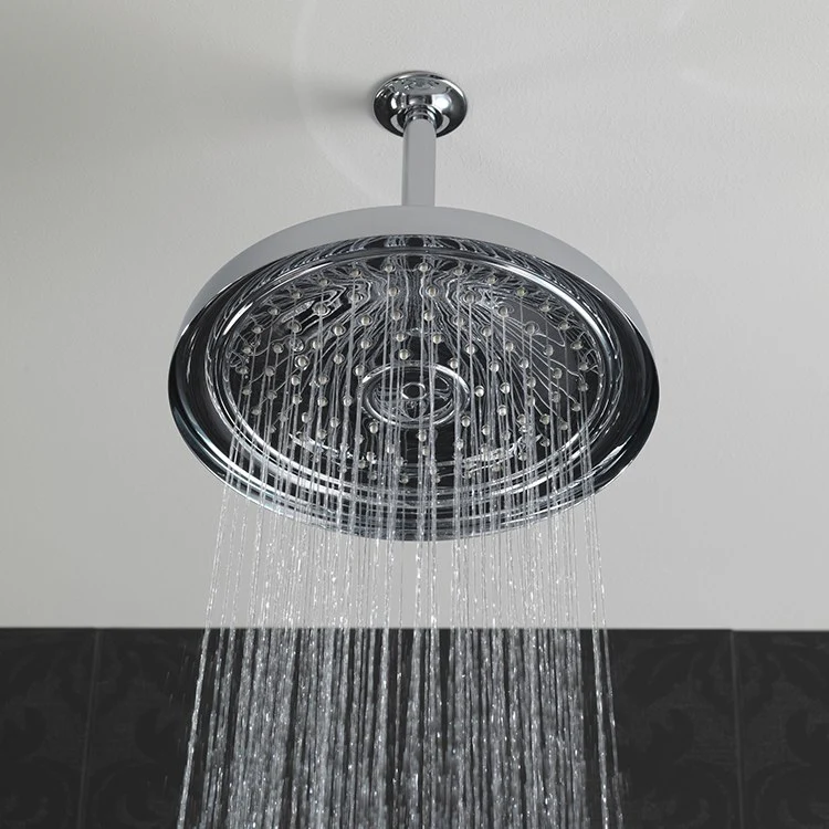 Traditional Ceiling Mount Raincan Shower Head - Frankwebs