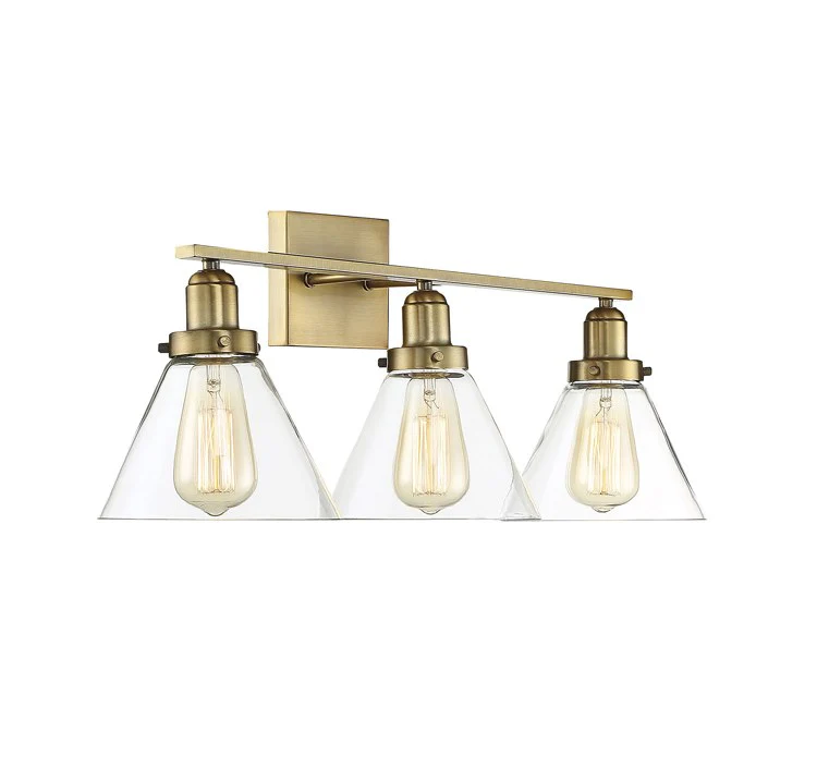 Drake Three-Light Bathroom Vanity Fixture - Frankwebs