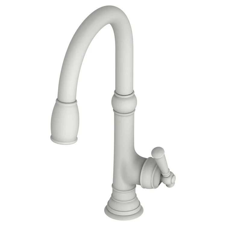 Kitchen Faucet Jacobean 1 Lever ADA Midnight Chrome Pull Down Spout Height 9-4/5 Inch 1.8 Gallons per Minute - Frankwebs