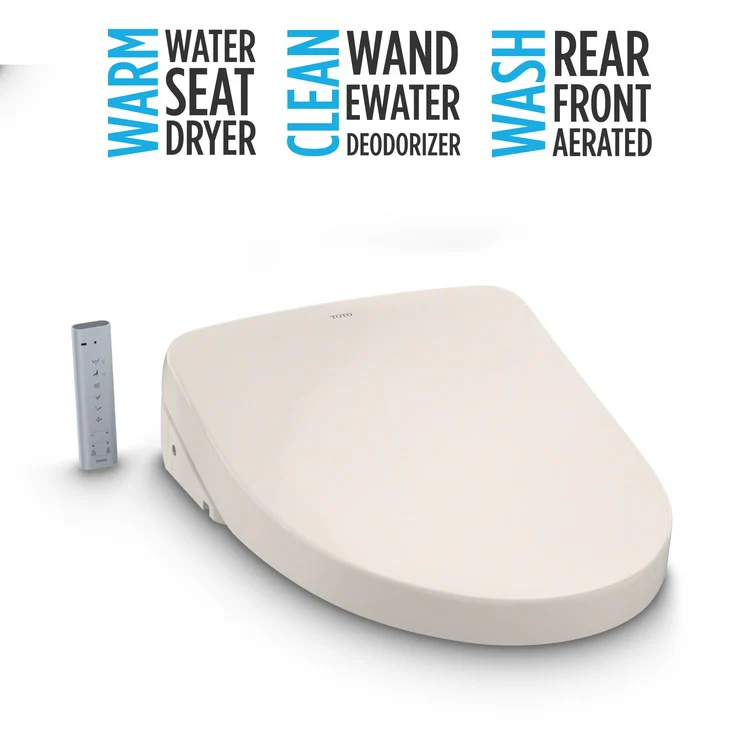 Washlet S500E Elongated Closed Front Heated Bidet Seat with EWATER+ - Frankwebs