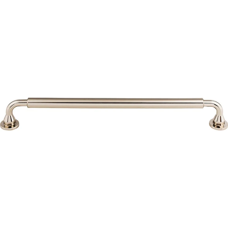 Pull Serene Lily Appliance for Decorative Hardware Brushed Satin Nickel Zinc Alloy 12 Inch - Frankwebs