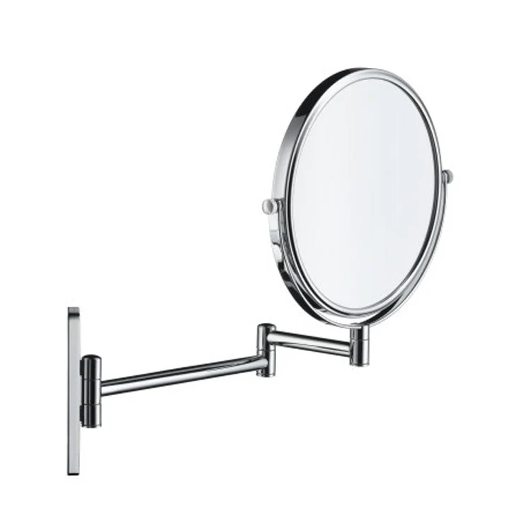 Mirror D-Code 13 x 12-1/4 Inch Chrome Cosmetic Circle - Frankwebs