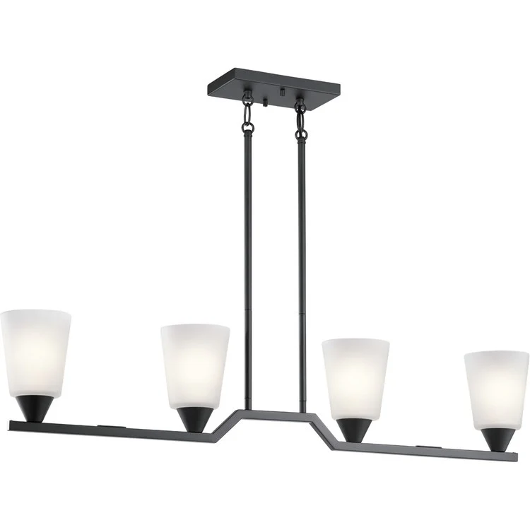 Skagos Four-Light Linear Chandelier - Frankwebs