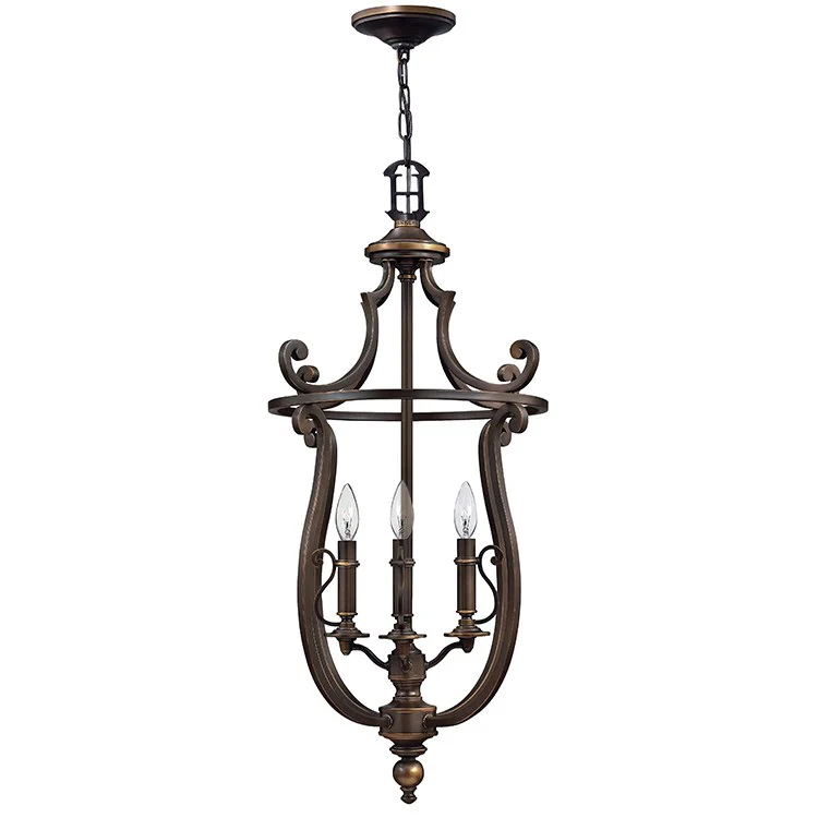 Plymouth Four-Light Single-Tier Foyer Pendant - Frankwebs