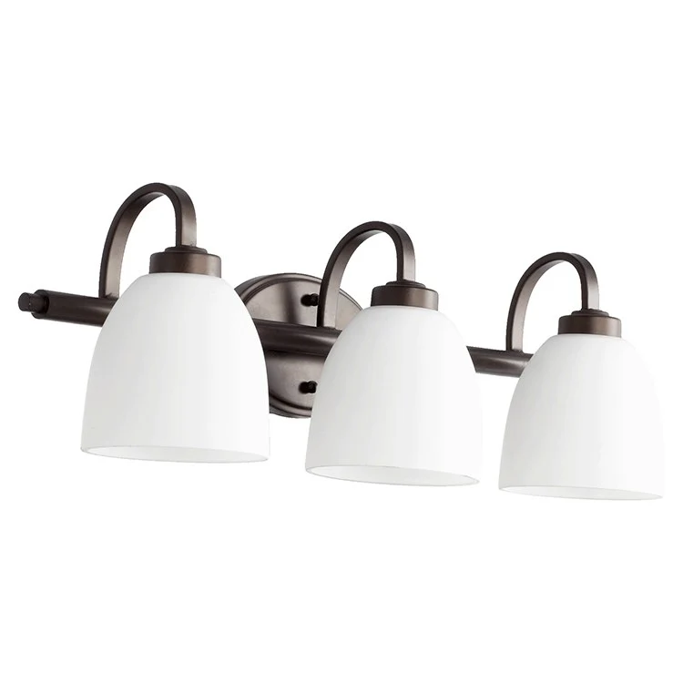 Reyes Three-Light Bathroom Vanity Fixture - Frankwebs