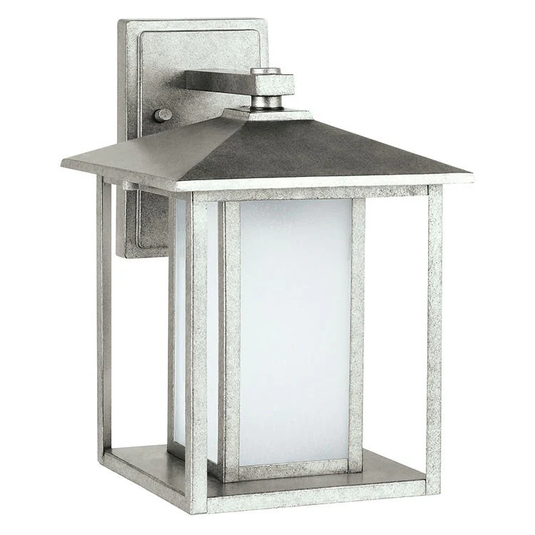 Hunnington Single-Light Large Outdoor Wall Lantern - Frankwebs