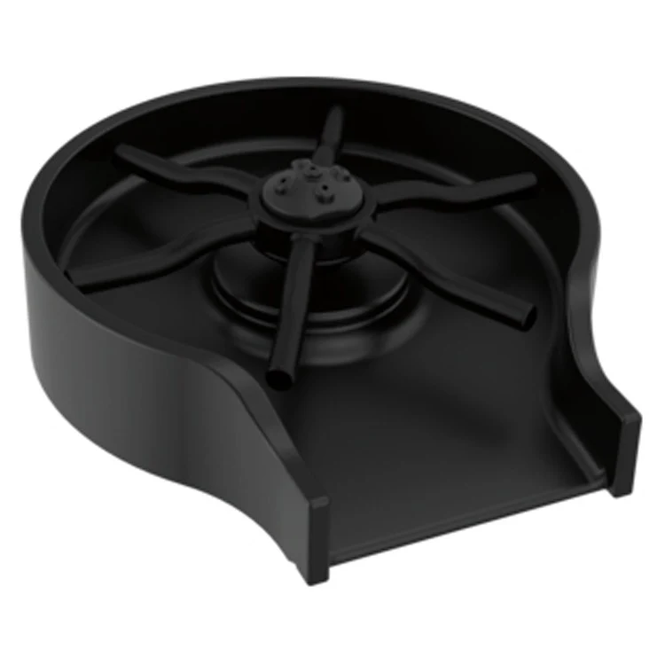 Glass Rinser Metal Brilliance Champagne Bronze for Any Faucet 4-1/2 Inch - Frankwebs