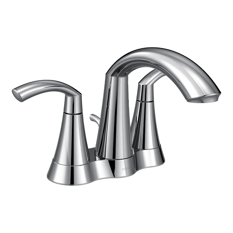 Glyde Two-Handle Centerset Bathroom Faucet with Pop-Up Drain - Frankwebs