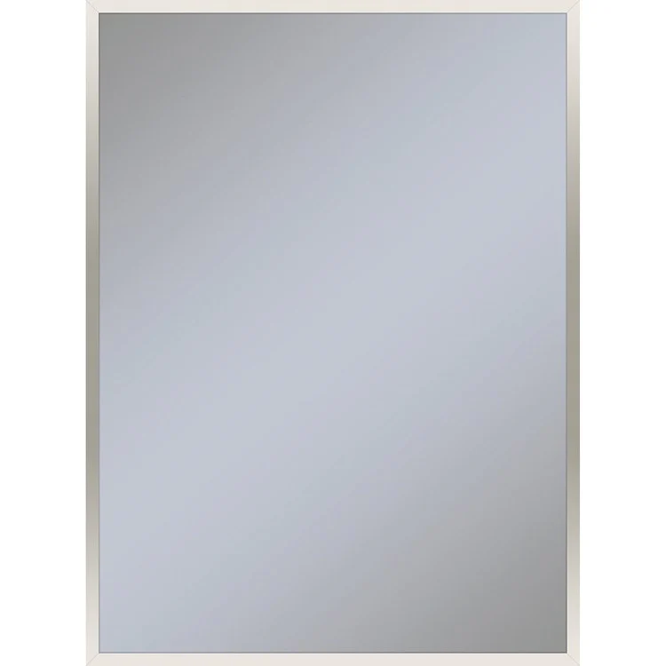 Bathroom Mirror Profiles Framed Rectangular 30W x 40H Inch Chrome Wall Mount - Frankwebs