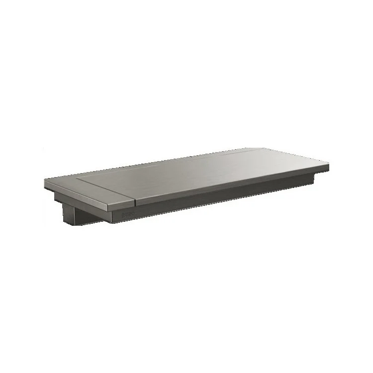 Shelf Frank Lloyd Wright Brilliance Luxe Nickel 12 x 5 Inch Metal - Frankwebs