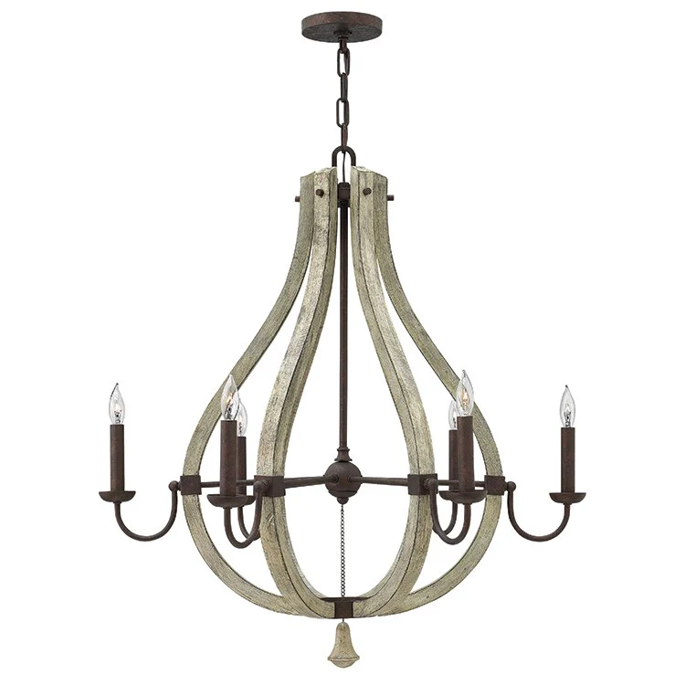 Middlefield Six-Light Single-Tier Chandelier - Frankwebs