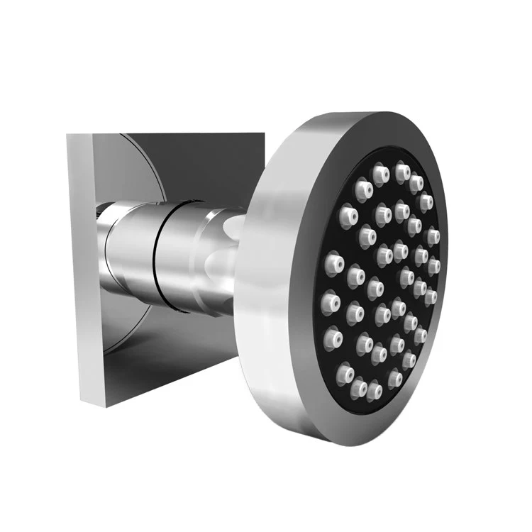 Body Spray Newport Bath Gloss Black 2-1/2 Inch Single Function 1.75 Gallons per Minute 1/2