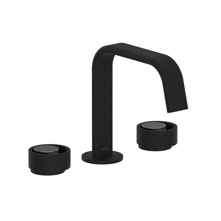 Lavatory Faucet Eclissi 2 Circular Satin Nickel/Satin Gold 1.2 Gallons per Minute 4-1/8 Inch - Frankwebs