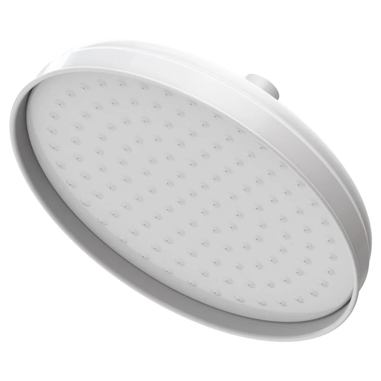 Traditional Single-Function Rainfall Showerhead - Satin Brass PVD - Frankwebs