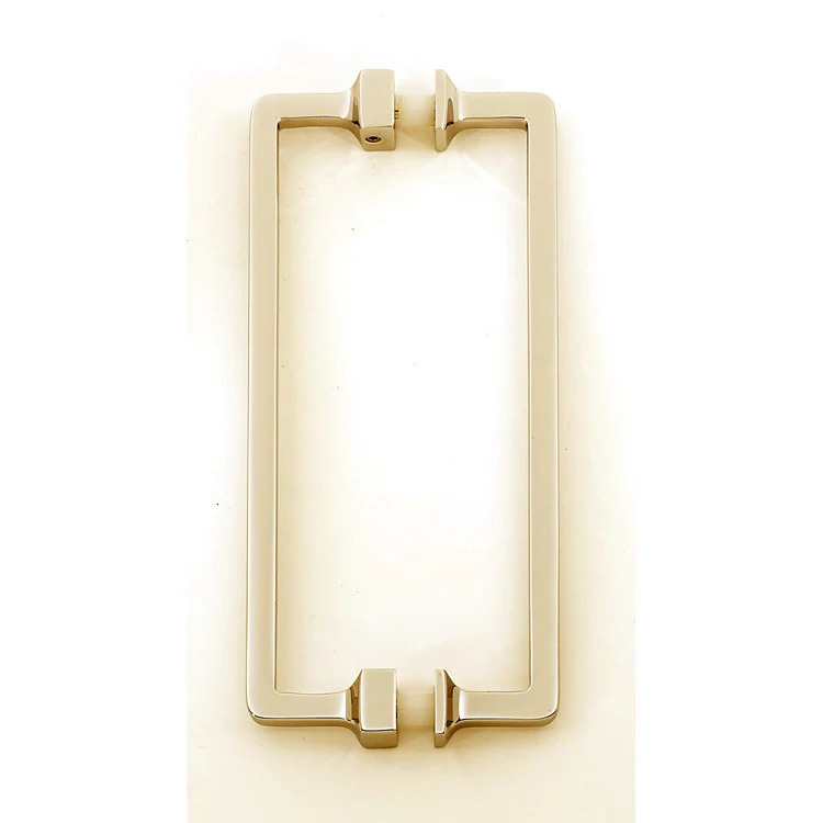 Pull Millennium Back to Back Satin Brass 6 Inch 6-5/8 Inch 1-3/8 Inch - Frankwebs