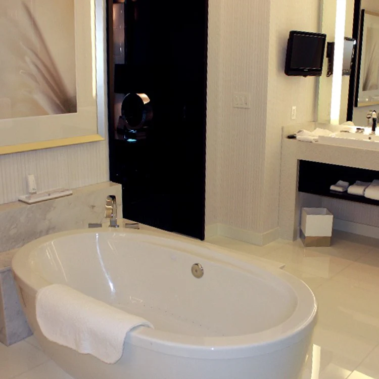 Soaking Tub Designer Collection Casey 60 x 38 Inch Freestanding Tub Only End Bone Acrylic - Frankwebs