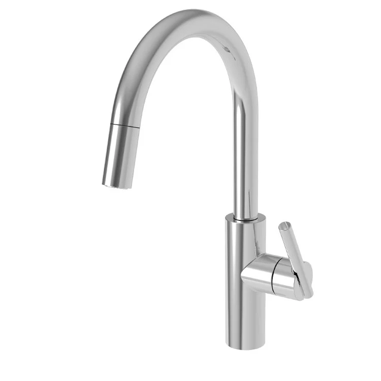 Kitchen Faucet East Linear 1 Lever ADA English Bronze Pull Down Spout Height 9-3/5 Inch 1.8 Gallons per Minute - Frankwebs