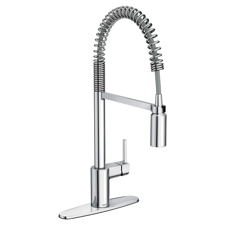 Align Single Handle Pre-Rinse Spring Pull Down Kitchen Faucet - Frankwebs