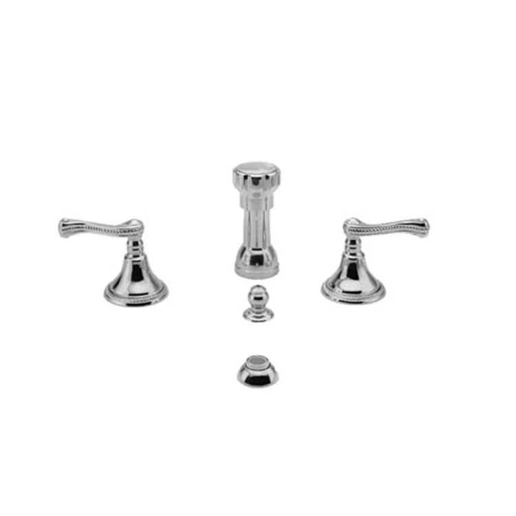 Bidet Faucet Amisa 8 to 16 Inch Spread 2 Lever ADA Flat Black - Frankwebs