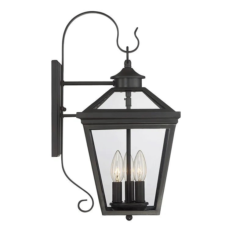 Ellijay Three-Light Outdoor Wall Mount Lantern - Frankwebs