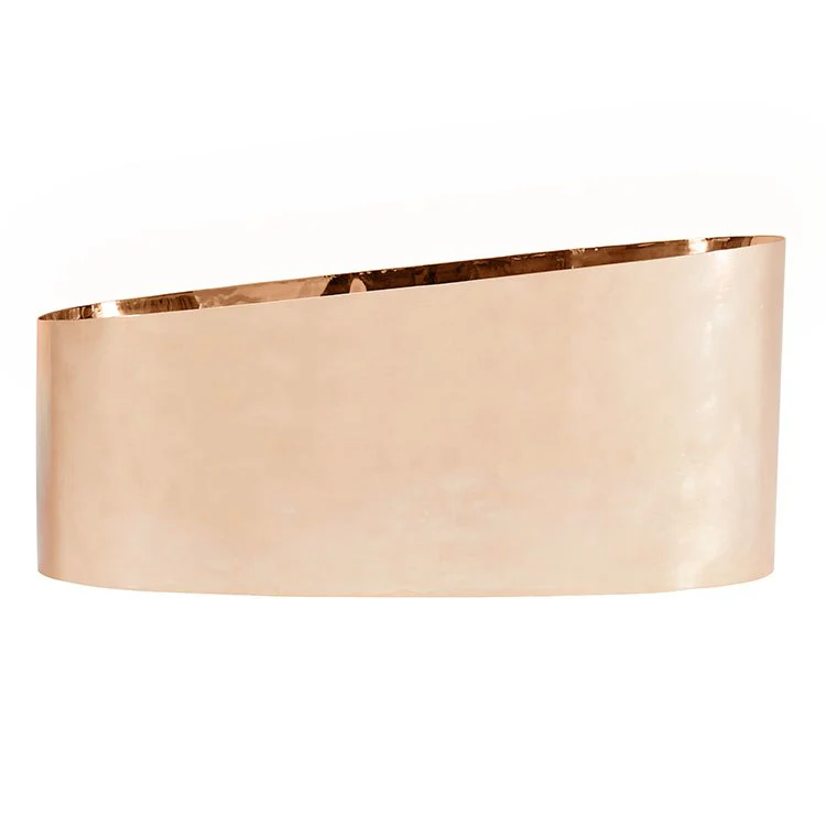 Baccarac Hand-Hammered Copper Freestanding Bathtub - Frankwebs