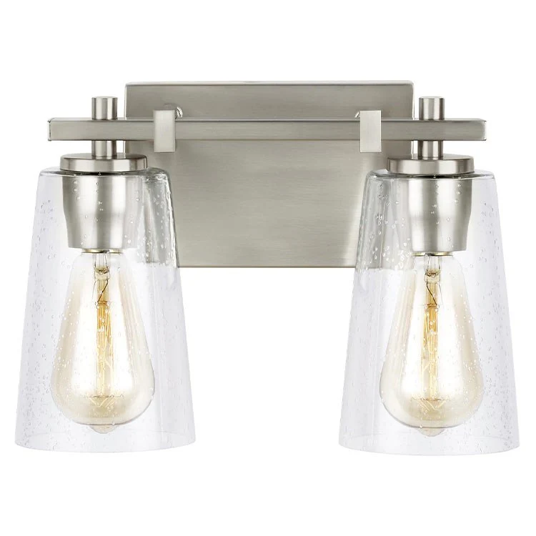 Mercer Two-Light Bathroom Vanity Fixture - Frankwebs