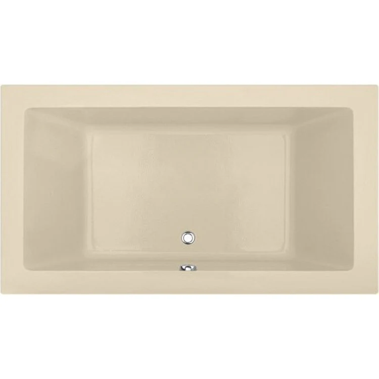 Soaking Tub Designer Collection Danika 73 x 41 Inch Drop-In Tub Only Side Center Biscuit Acrylic - Frankwebs