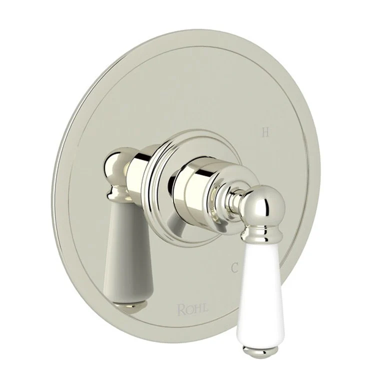 Pressure Balance Valve Trim Edwardian 1/2 Inch without Diverter 1 Lever Polished Chrome - Frankwebs