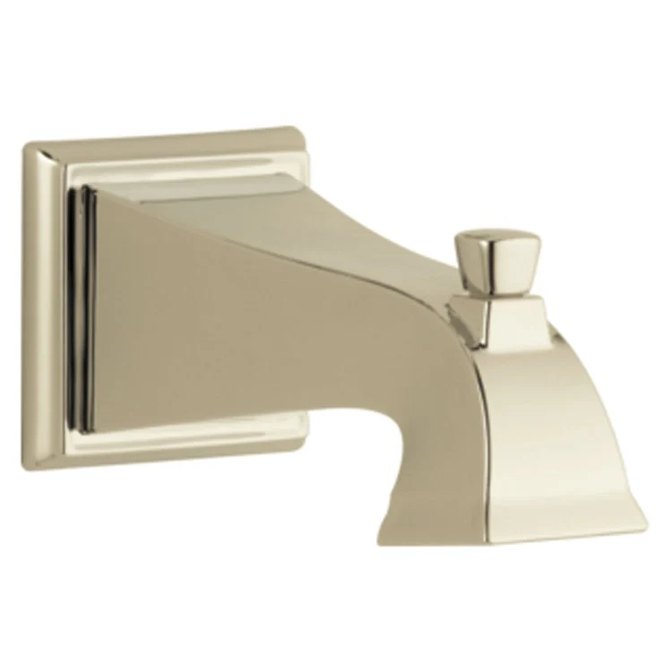 Tub Spout Dryden Non-Diverter Chrome 7-5/8 Inch 18 Gallons per Minute Non-Metallic - Frankwebs