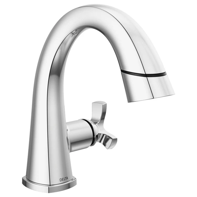 Lavatory Faucet Stryke 1 Helo WaterSense Lumicoat Chrome 1.2 Gallons per Minute Metal Pop-Up 1 Hole Diamond Seal Technology - Frankwebs