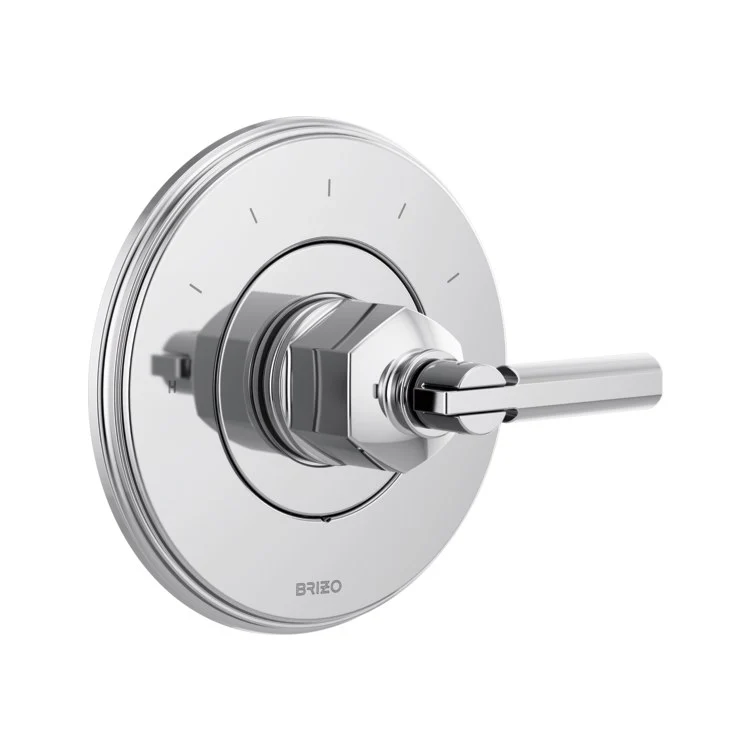 Thermostatic Trim Invari Sensori Valve Less Handle Brilliance Luxe Gold ADA Brass 7 Inch - Frankwebs