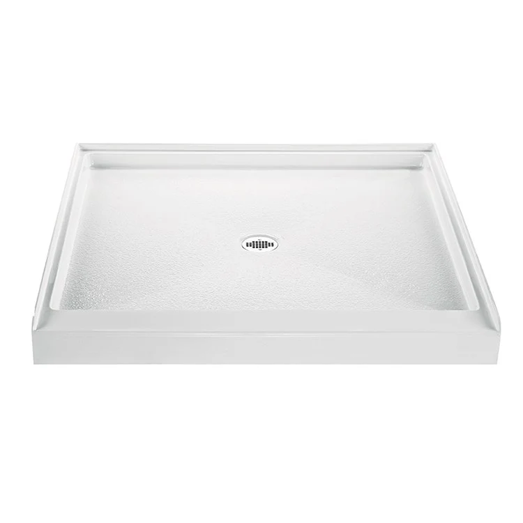 Shower Base Multi Threshold White 42 x 42 Inch Acrylic - Frankwebs