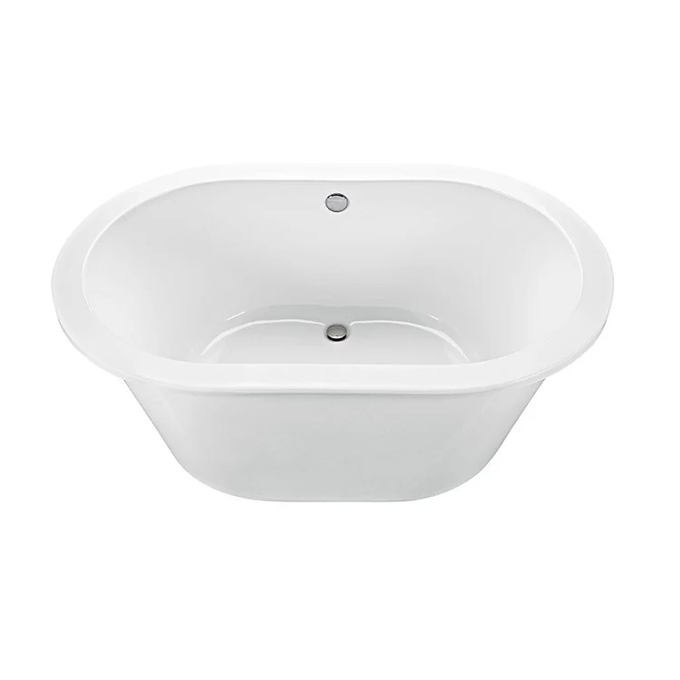 Air Tub New Yorker 4 66 x 42 Inch Freestanding Air Massage Elite Center White Oval Acrylic CXL 94 Gallons 26 Inch - Frankwebs