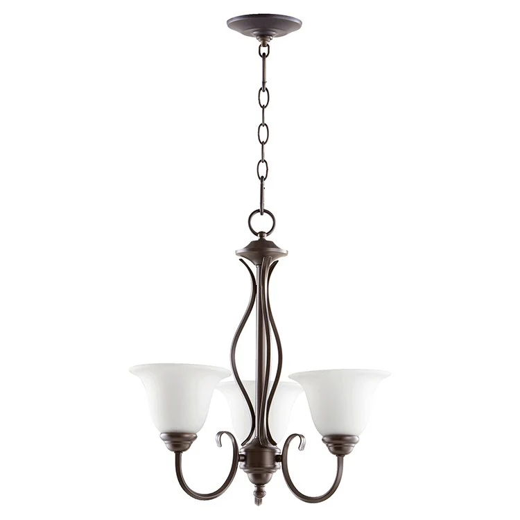 Spencer Three-Light Chandelier - Frankwebs